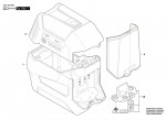 Bosch 3 601 K63 W00 Gll 2-15 G Laser Level / Eu Spare Parts